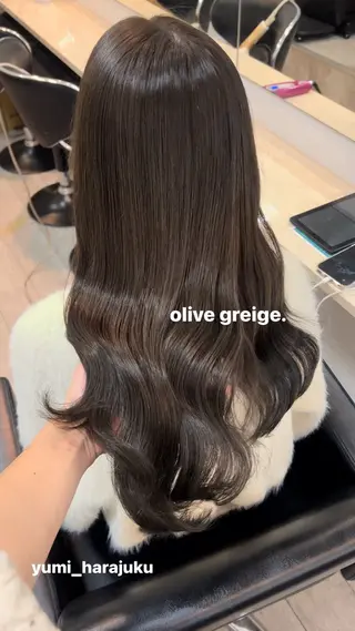 ロング カラー パーマ ヘアアレンジ メンズ ワット 原宿のヘアスタイル