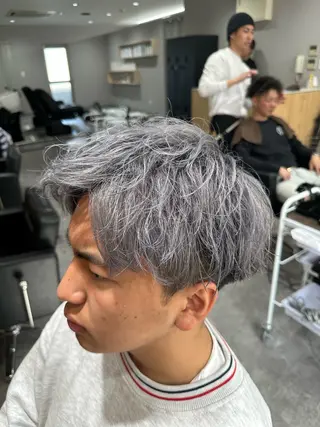 カラー メンズ BTECHbyZen所属・メンズ特化型 美容師[福永一世]のヘアスタイル