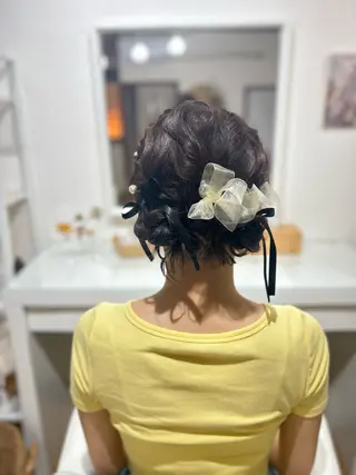 ヘアアレンジ make room Blissのヘアスタイル