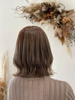 カラー 三木　英音 bisouhairのヘアスタイル
