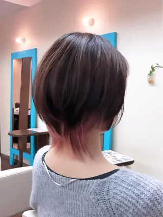 ミディアム 中野 大士のヘアスタイル