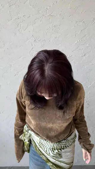 ミディアム カラー tenn 栄店所属・ｍｅｉ .のヘアスタイル