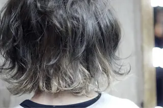 ミディアム カラー 🎩glunge🎩 AYA💄のヘアスタイル