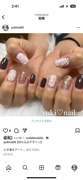 ネイル yuki♡nail 光が丘駅7分のネイルデザイン