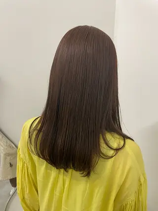 ロング カラー ナギ『kii』 福岡美容室🇰🇷のヘアスタイル