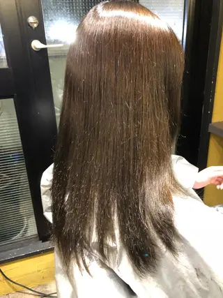 ロング MENAトリートメント専門店bySafaria所属・ISHIMORI  のヘアスタイル
