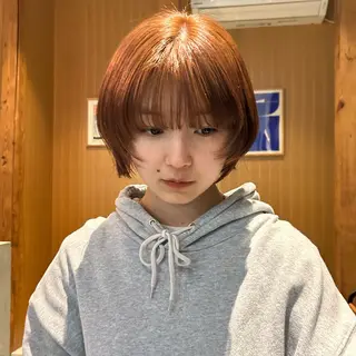 ショート カラー MUKU リカのヘアスタイル