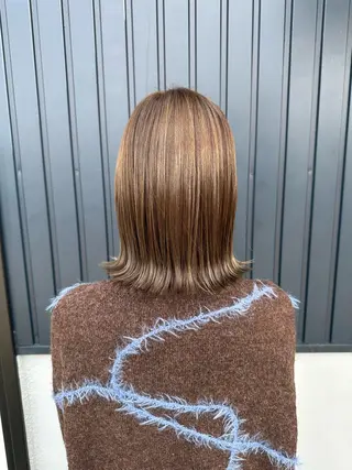 ミディアム Lantana 前野心結のヘアスタイル