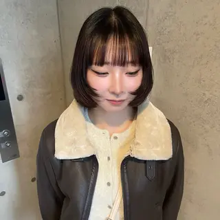 ショート カラー 広香🪽ハイトーン/ レイヤー/ヘアセットのヘアスタイル