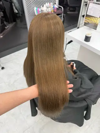 ロング カラー 🥂上品ワンホンヘア 🥂nozomiのヘアスタイル