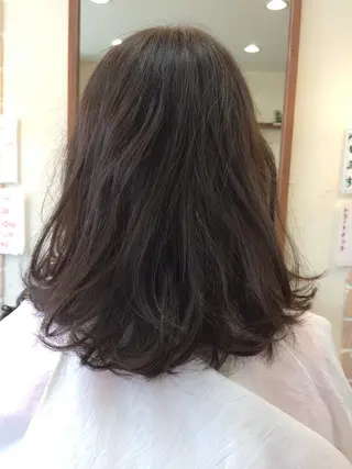 ミディアム 村田 淳のヘアスタイル