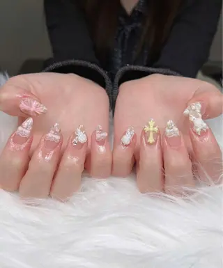ネイル Sora nail 長さ出し専門店のネイルデザイン