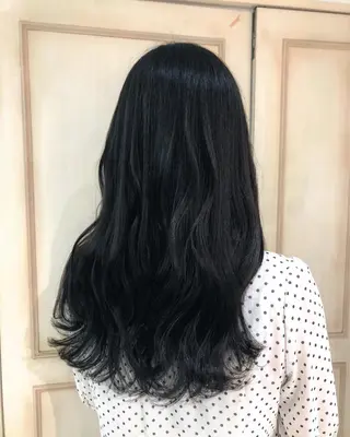 ロング カラー 🇰🇷韓国風艶髪✨ 髪質改善 倉岡しおんのヘアスタイル