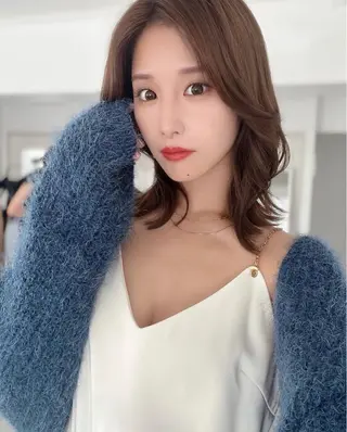 ミディアム カラー 野口 秀人 🫧髪質改善🫧のヘアスタイル