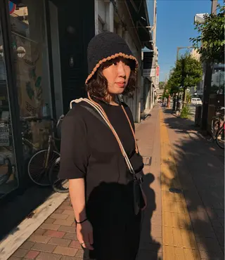 ミディアム カラー じゅんな VENICE/船橋駅のヘアスタイル