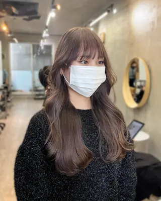 セミロング 🤎𝐌𝐚𝐨⌇ お悩み解決美容師🤎のヘアスタイル