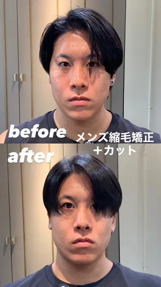 メンズ 遠藤悠大/メンズ縮毛 /メンズカットのヘアスタイル