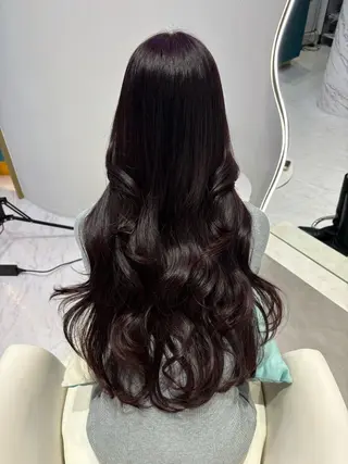 ロング カラー 後藤 瑠菜のヘアスタイル