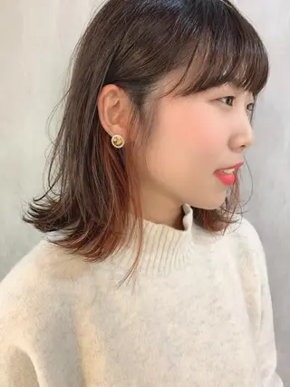 カラー なかの たくみのヘアスタイル