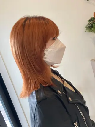 カラー 加藤 明香里のヘアスタイル