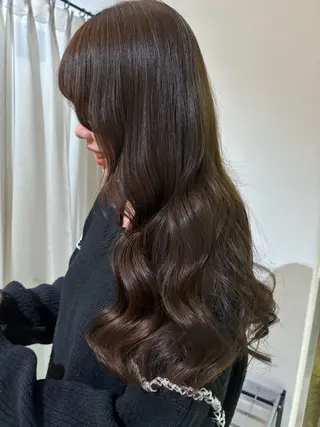 ロング カラー natsu fujinoのヘアスタイル