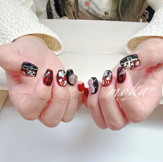 ネイル 胡蝶蘭レディースサロ ンNailMOKAのネイルデザイン