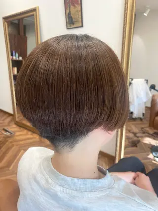 ショート 【似合わせカット 】🦋岩崎 美保🐾のヘアスタイル