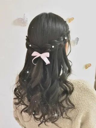 ヘアアレンジ 新宿ヘアセットメイク Asa-mのヘアスタイル