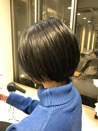ショート カラー レイヤー×髪質改善✨ 渋谷/佐藤侑哉のヘアスタイル