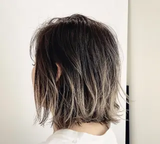 ショート カラー ヘアアレンジ 秋葉 一郎のヘアスタイル