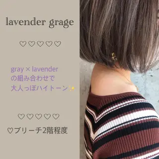 ミディアム カラー ヘアアレンジ 滝島 真帆のヘアスタイル