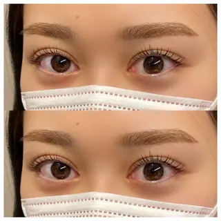 マツエク・マツパ アイブロウ MAQUM Rinoのマツエク・マツパデザイン