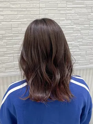 ミディアム 大坂谷 さくらのヘアスタイル