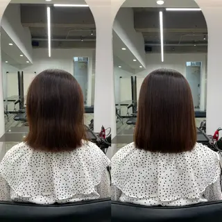 ミディアム an🦋ショート/シ ョートボブ【日本橋】のヘアスタイル