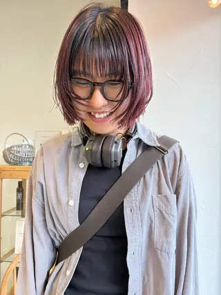 ショート 成澤 凜花のヘアスタイル