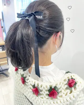 セミロング カラー 新宿駅近♡個室 ♡関口三都季🌜のヘアスタイル