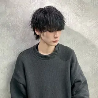 メンズ メンズカット/ ハイトーン/琉輝のヘアスタイル