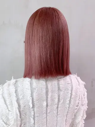 ミディアム カラー パーマ ヘアアレンジ ITbyALBUM 浦和店のヘアスタイル