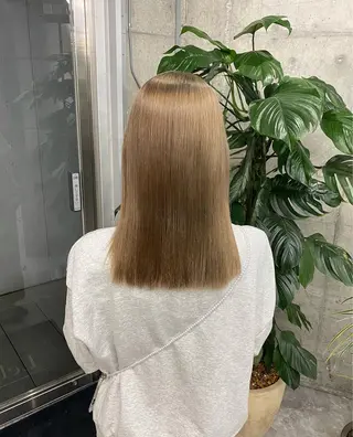 ミディアム カラー ✨レディースカット モデル募集✨イブキのヘアスタイル