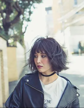 ミディアム 【店長】木内 千晶のヘアスタイル