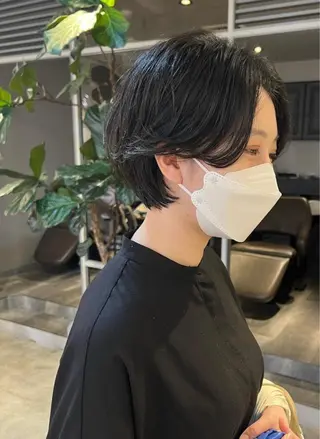 ショート 表参道ミディアム レイヤー山岸季生のヘアスタイル