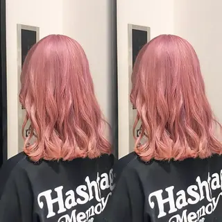 カラー 梅田ハイトーンカラー / ibuのヘアスタイル