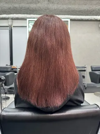セミロング カラー 吉満 翔のヘアスタイル