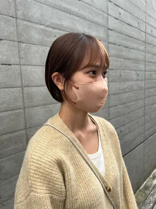 ショート カラー 【完全マンツー 恵比寿】佐藤 翔のヘアスタイル
