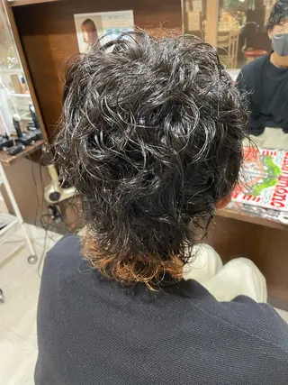 パーマ メンズ 伊丹Pilina 山田のヘアスタイル