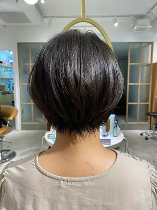 ショート 髪質改善レイヤー/ ボブたんの翔太のヘアスタイル