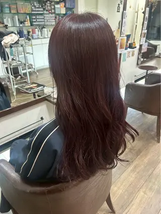 ロング 木場 麗咲のヘアスタイル