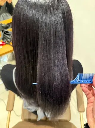 ロング カラー 垢抜け艶感カラー🩶 nami/透明感🫧のヘアスタイル