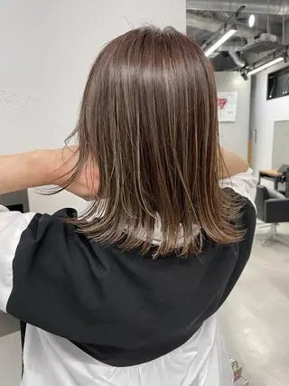カラー ブリーチダブルカラー 【koide】のヘアスタイル