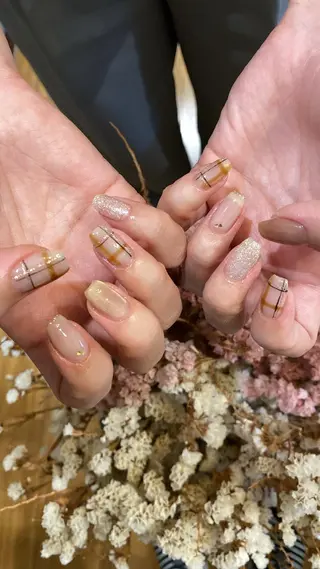 ネイル crystal ⭐︎ colorのネイルデザイン